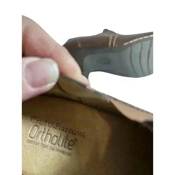 Croft & Barrow Ortholite women's shoes brown size 8 Med Comfort The Inside Out - Picture 13 of 15